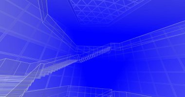 soyut mimari duvar kağıdı, dijital arkaplan