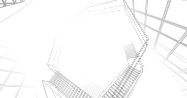 soyut mimari duvar kağıdı, dijital arkaplan