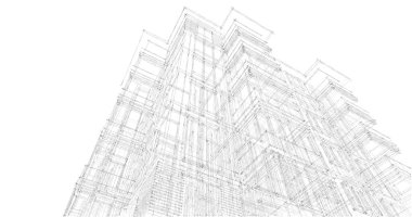 soyut mimari duvar kağıdı, dijital arkaplan