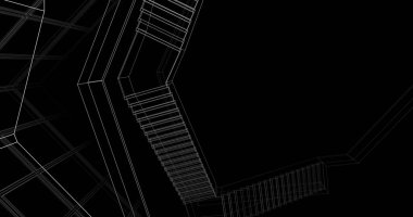 soyut mimari duvar kağıdı, dijital arkaplan