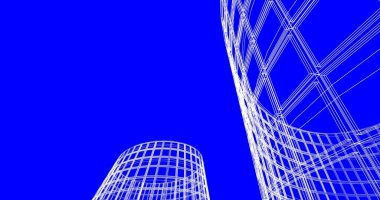 soyut mimari duvar kağıdı, dijital arkaplan