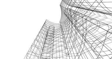 soyut mimari duvar kağıdı, dijital arkaplan