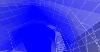 soyut mimari duvar kağıdı, dijital arkaplan