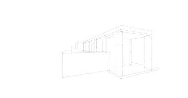 çizgili mimari duvar kağıdı, dijital arkaplan