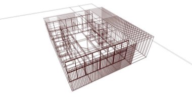 çizgili mimari duvar kağıdı, dijital arkaplan