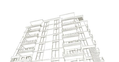 çizgili mimari duvar kağıdı, dijital arkaplan