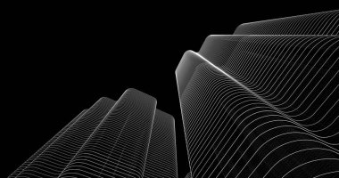 soyut mimari duvar kağıdı, dijital arkaplan