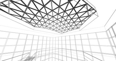 soyut mimari duvar kağıdı, dijital arkaplan