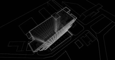 soyut mimari duvar kağıdı, dijital arkaplan