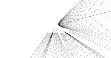 soyut mimari duvar kağıdı, dijital arkaplan