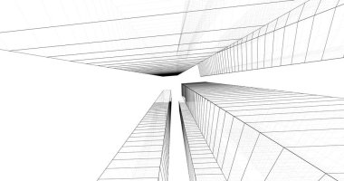 soyut mimari duvar kağıdı, dijital arkaplan