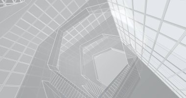 soyut mimari duvar kağıdı, dijital arkaplan