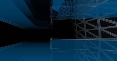 soyut mimari duvar kağıdı, dijital arkaplan