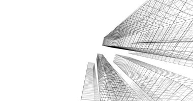 soyut mimari duvar kağıdı, dijital arkaplan