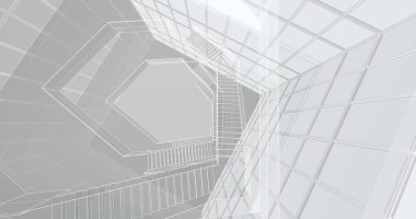 soyut mimari duvar kağıdı, dijital arkaplan