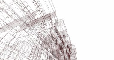 soyut mimari duvar kağıdı, dijital arkaplan