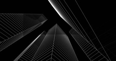 soyut mimari duvar kağıdı, dijital arkaplan