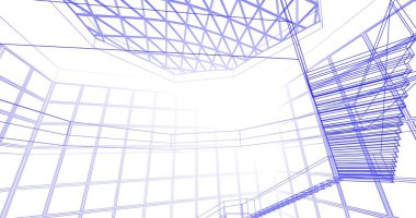 soyut mimari duvar kağıdı, dijital arkaplan