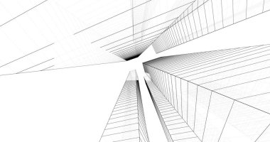 soyut mimari duvar kağıdı, dijital arkaplan