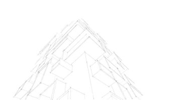 soyut mimari duvar kağıdı, dijital arkaplan