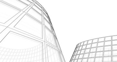 soyut mimari duvar kağıdı, dijital arkaplan