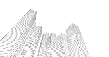 soyut mimari duvar kağıdı, dijital arkaplan