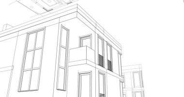 çizgili mimari duvar kağıdı, dijital arkaplan