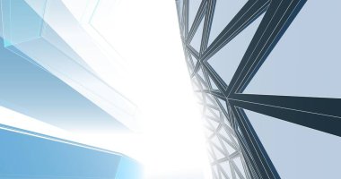 soyut mimari duvar kağıdı, dijital arkaplan