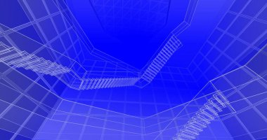 soyut mimari duvar kağıdı, dijital arkaplan