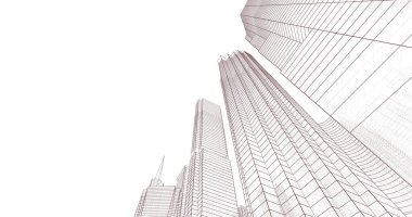 soyut mimari duvar kağıdı, dijital arkaplan