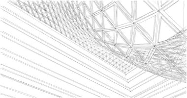 soyut mimari duvar kağıdı, dijital arkaplan