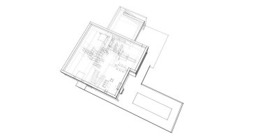 çizgili mimari duvar kağıdı, dijital arkaplan