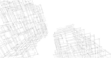 soyut mimari duvar kağıdı, dijital arkaplan
