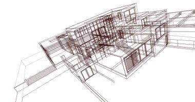 çizgili mimari duvar kağıdı, dijital arkaplan