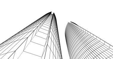 soyut mimari duvar kağıdı, dijital arkaplan