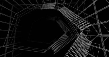 soyut mimari duvar kağıdı, dijital arkaplan