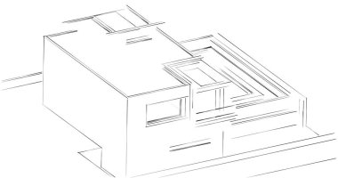 soyut mimari duvar kağıdı, dijital arkaplan