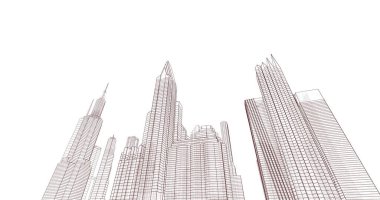 soyut mimari duvar kağıdı, dijital arkaplan