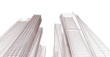 soyut mimari duvar kağıdı, dijital arkaplan