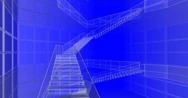 soyut mimari duvar kağıdı, dijital arkaplan