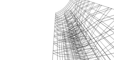 soyut mimari duvar kağıdı, dijital arkaplan