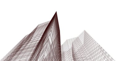 soyut mimari duvar kağıdı, dijital arkaplan