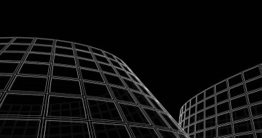 soyut mimari duvar kağıdı, dijital arkaplan