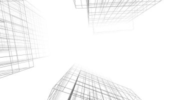 soyut mimari duvar kağıdı, dijital arkaplan