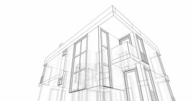 çizgili mimari duvar kağıdı, dijital arkaplan