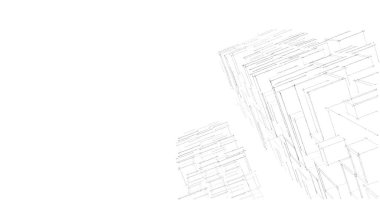 soyut mimari duvar kağıdı, dijital arkaplan