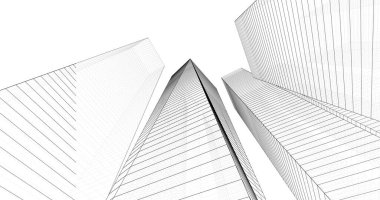 soyut mimari duvar kağıdı, dijital arkaplan