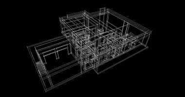 çizgili mimari duvar kağıdı, dijital arkaplan