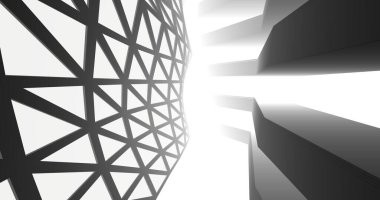 soyut mimari duvar kağıdı, dijital arkaplan