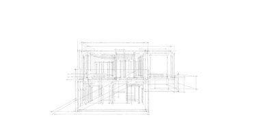 çizgili mimari duvar kağıdı, dijital arkaplan